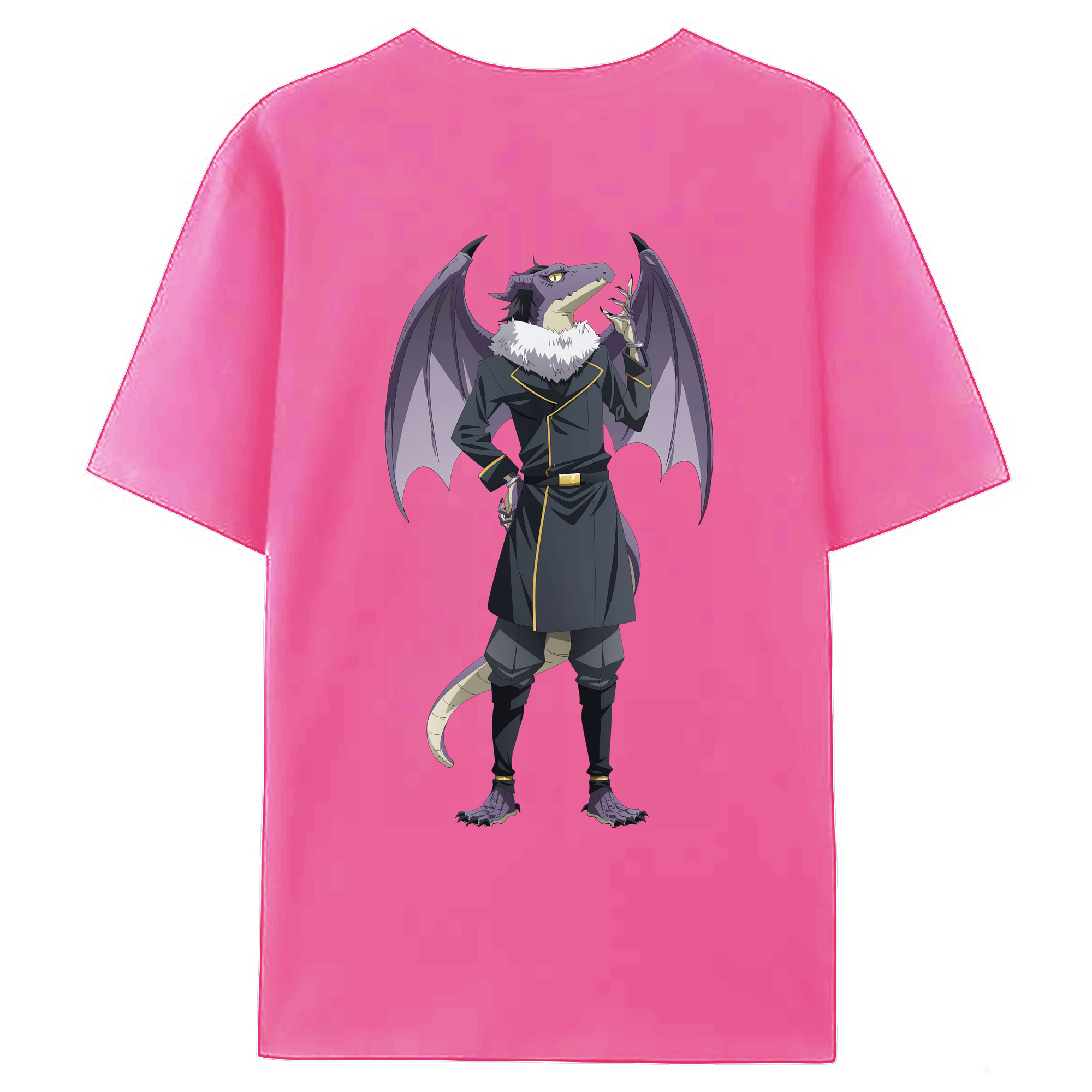 （画像用） 転スラ Regarding Reincarnated to Slime レディース半袖Tシャツ(バックプリント)